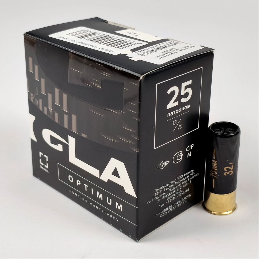 Патроны IGLA Optimum к. 12x70 32 гр. №1