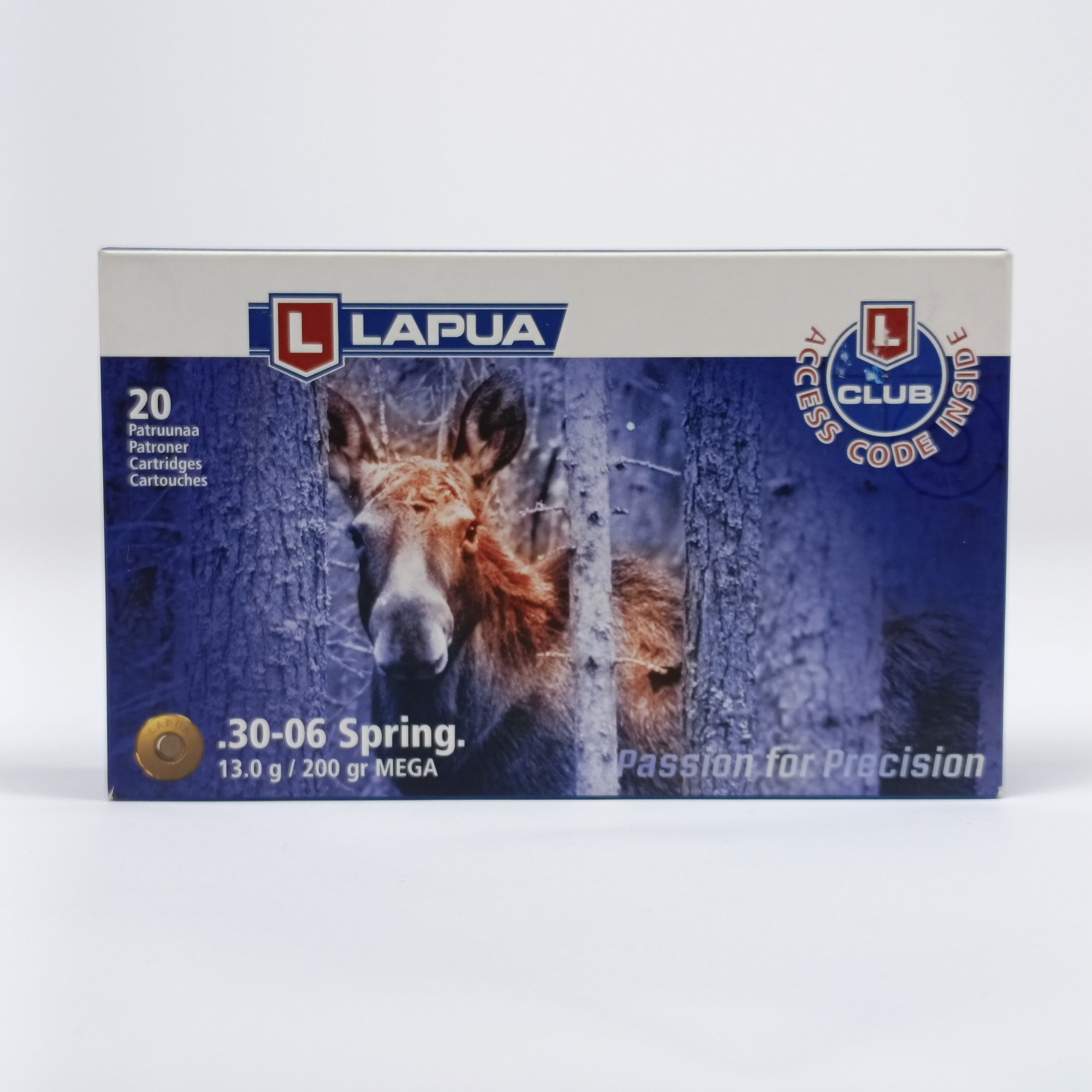 Патроны 30-06 Sprg Lapua Mega 13 гр.( Финляндия)